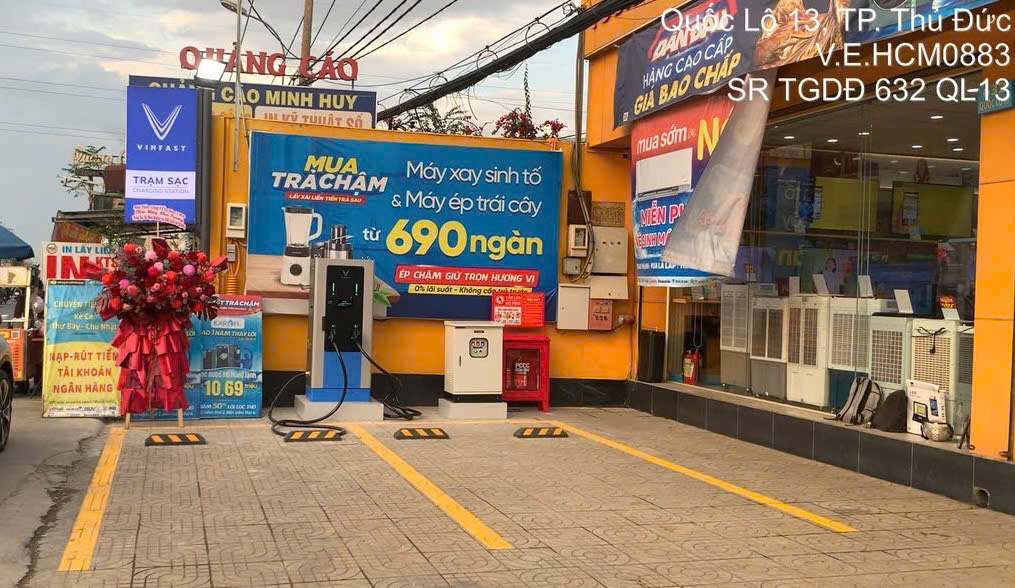 Dự án Trạm sạc xe điện Vinfast - Ảnh 2